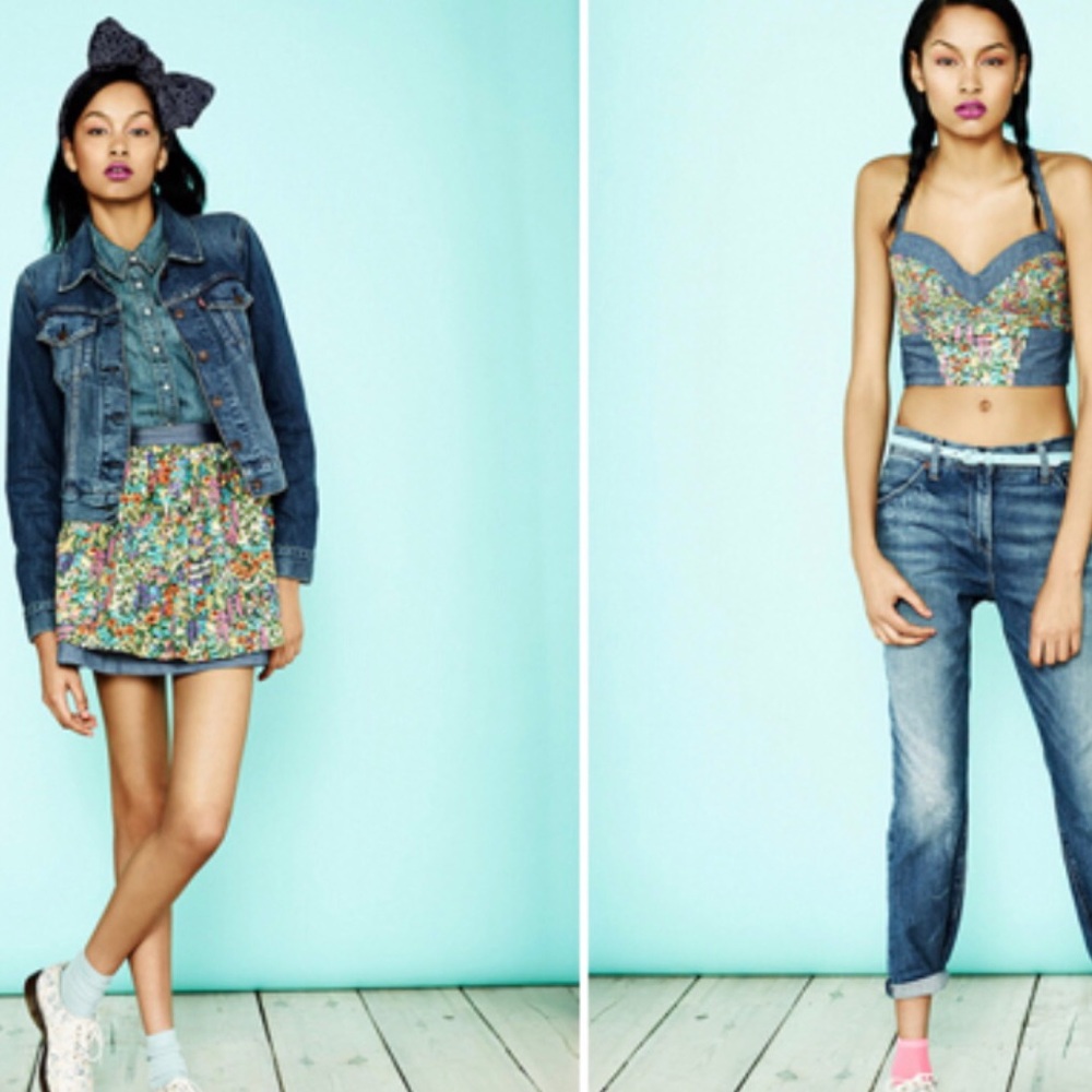 RARE Levi’s x Liberty of London set
